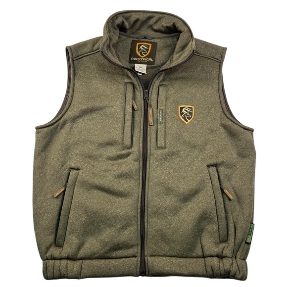 Nontypical by Drake Other - Nontypical Drake Fleece Vest Mens Medium Olive Full Zip Sherpa Lined Outerwear